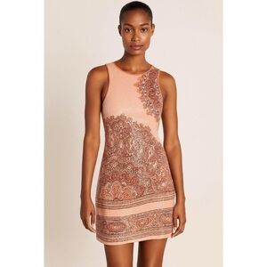NWOT Women's - Chelsea & Violet Floral Sequin Shift Dress, Size Small